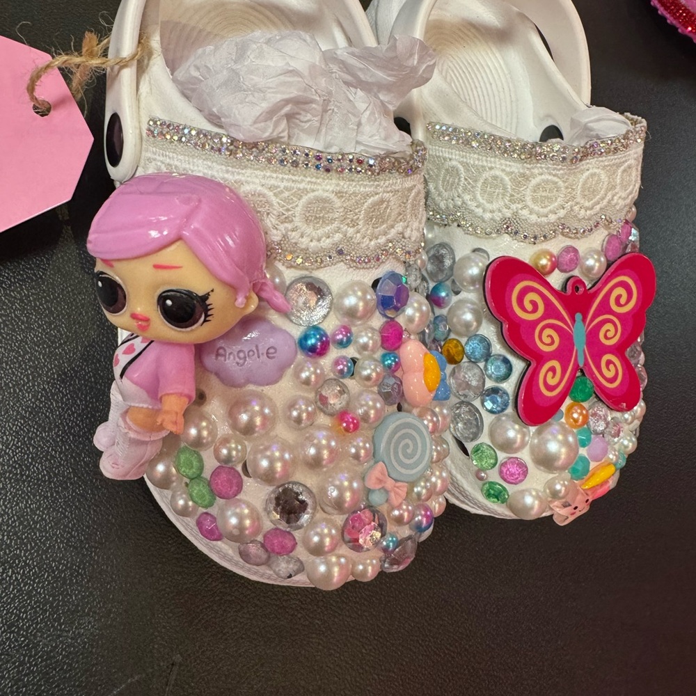Colorful Kids Sandals with Decorative Charms